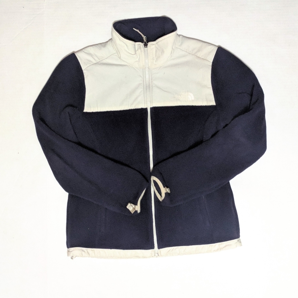 The North Face women’s Full Zip Fleece White and P